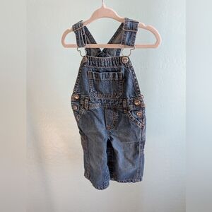 Carter's Overalls 12 Months Toddler Boy Blue Denim